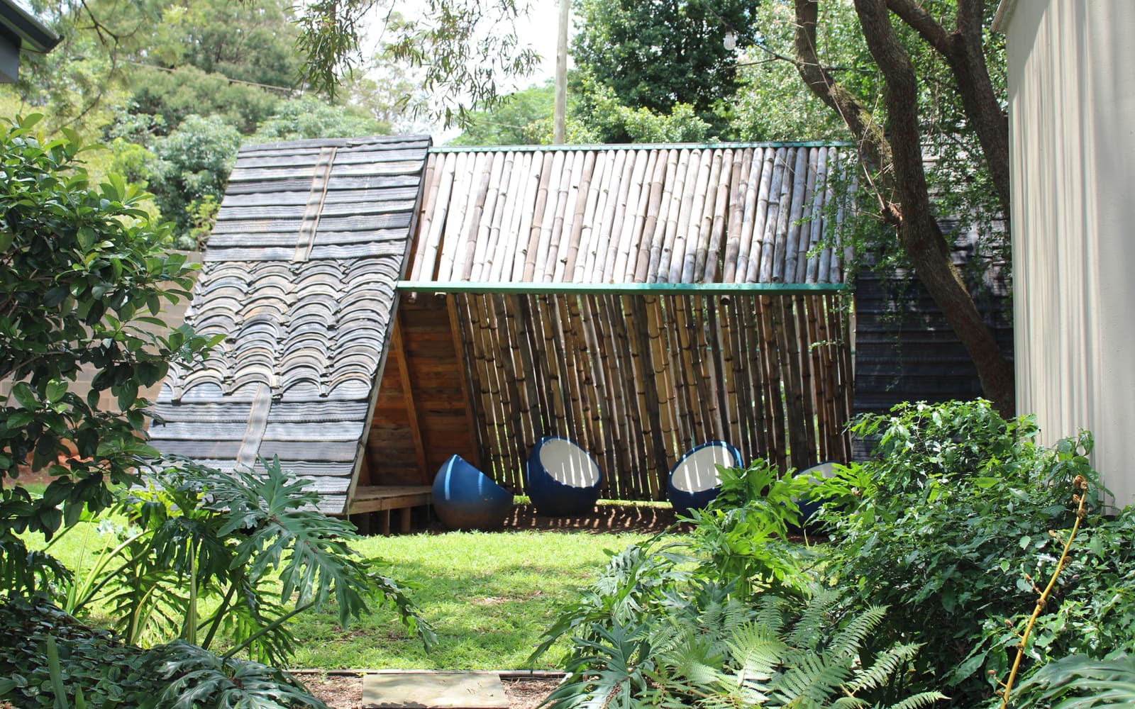 Teepees in Linbro Park, building photograph 1 of 6.