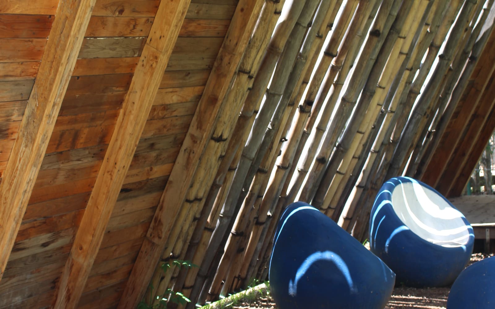 Teepees in Linbro Park, building photograph 5 of 6.